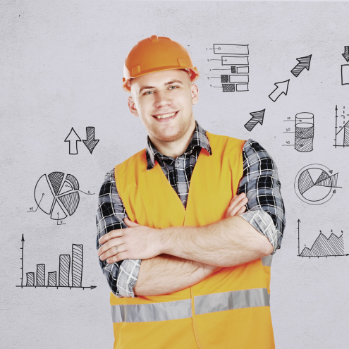 Image of a construction worker to represent CIS accountants in Cheshire & Yorkshire, CIS returns and CIS compliance