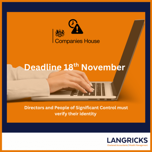 Company House Director verified Deadline