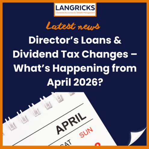 Director's Loan & Dividend Tax Changes